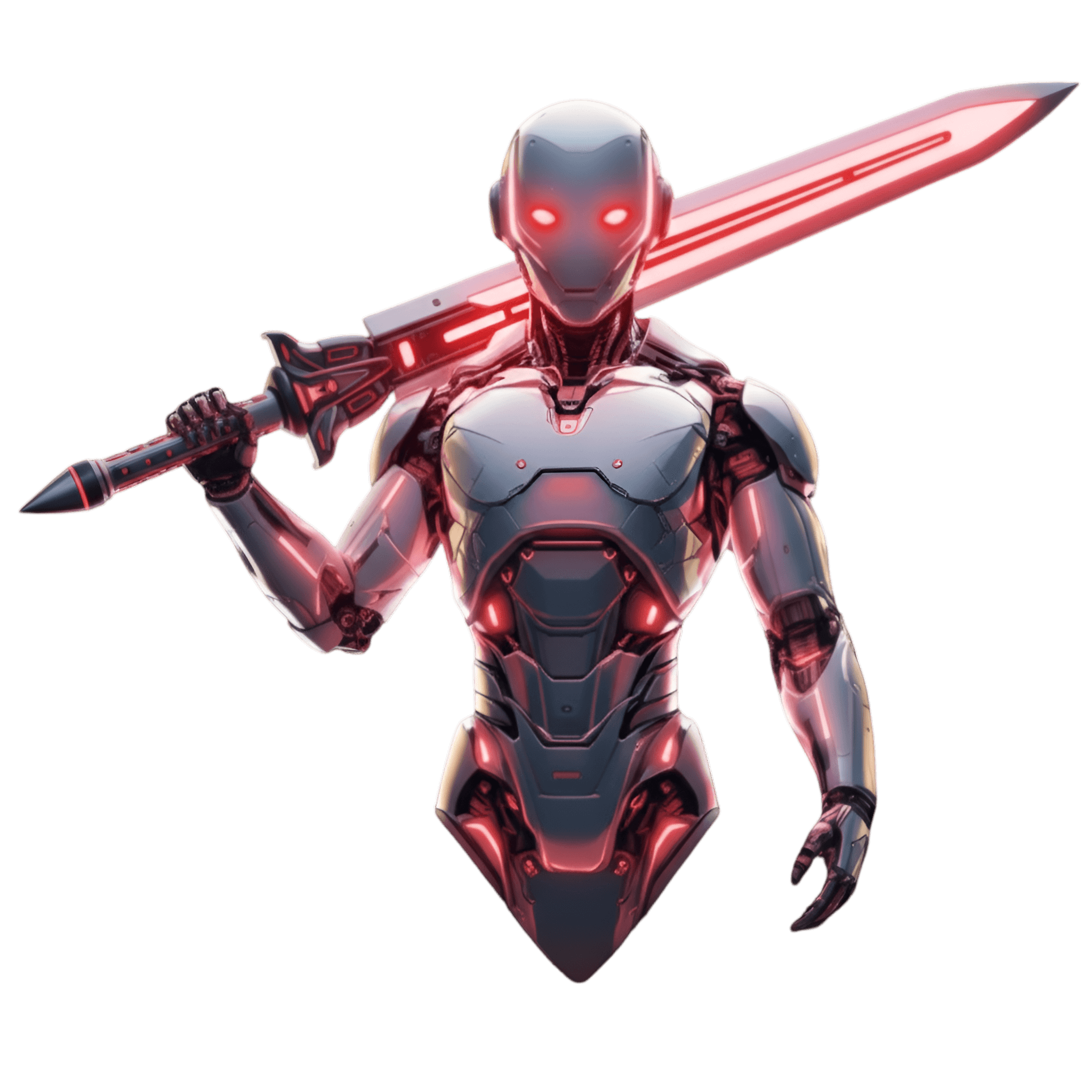 AI Robot — dark mode