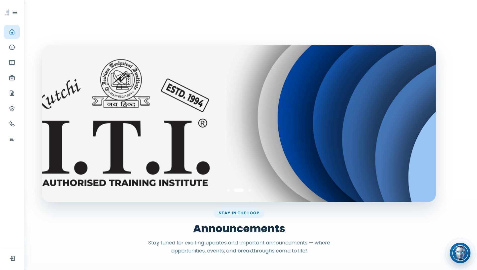 Kutchi ITI Management System
