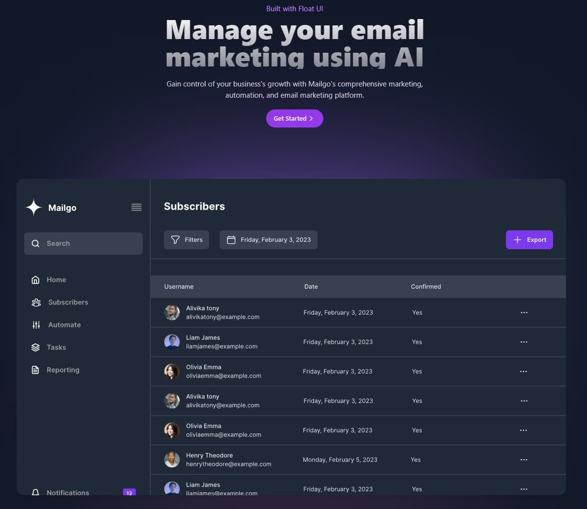 Mailgo AI Marketing
