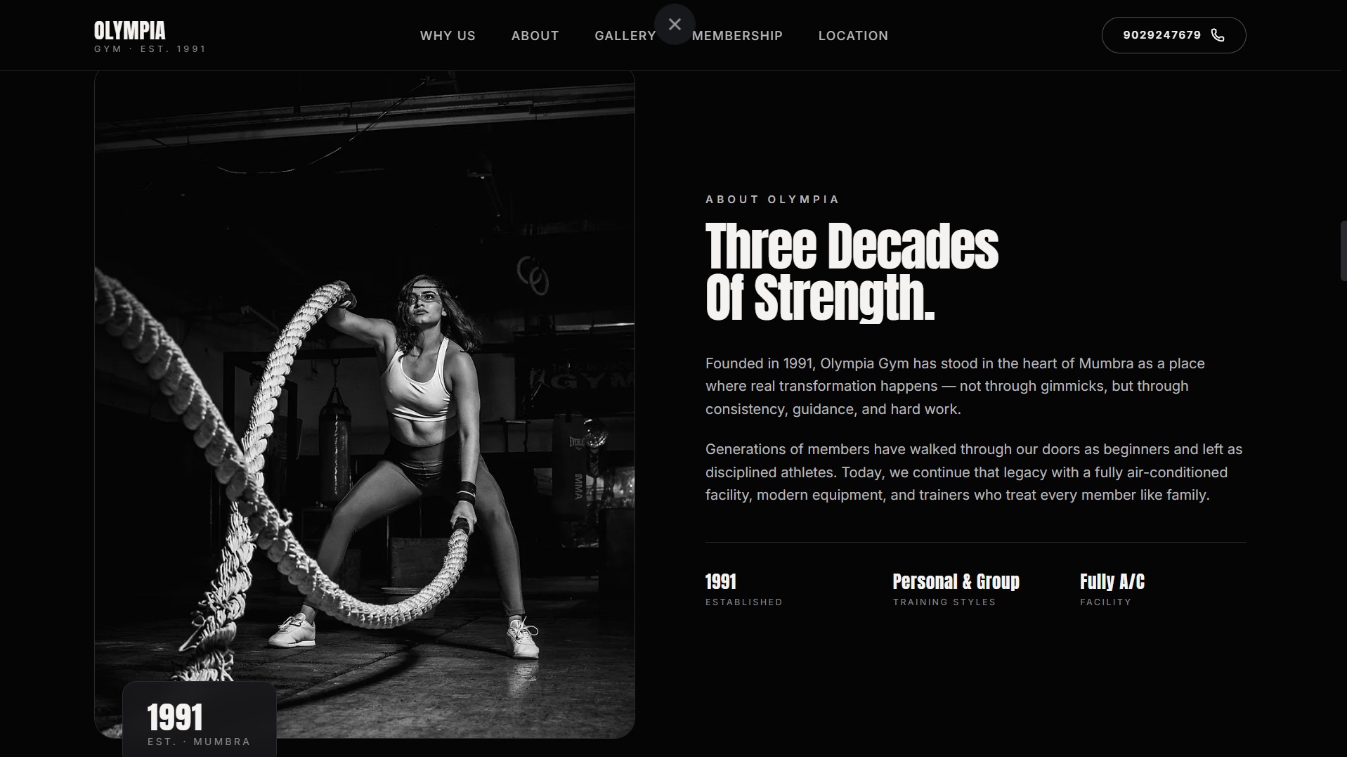 Olympia Gym Fitness Center screenshot 5